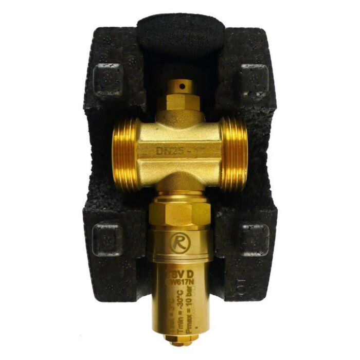 Vanne thermostatique antigel REGULUS TSV D G 1" M avec isolation