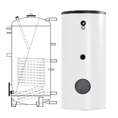 Ballon Eau Chaude Sanitaire 1000 litres simple échangeur classe C