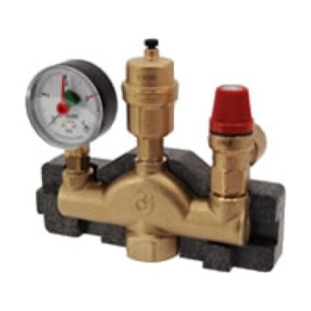 Groupe de sécurité pour chaudière en circuit fermé