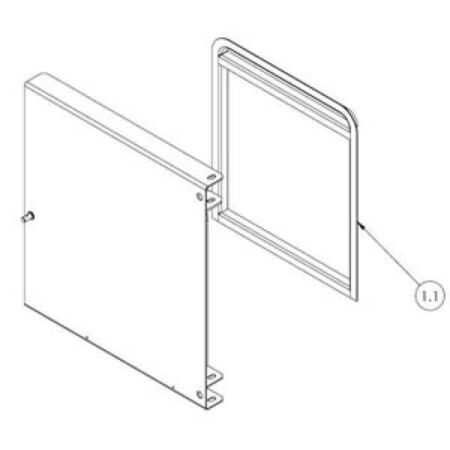 Joint de porte chaudière à gazéification VG20
