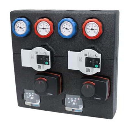 ESBE Double groupe hydraulique, fonction Mélangé/Mélangé DAA111