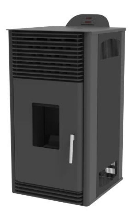 Poêle à granulés Mareli Systems PSN 6 kW Noir