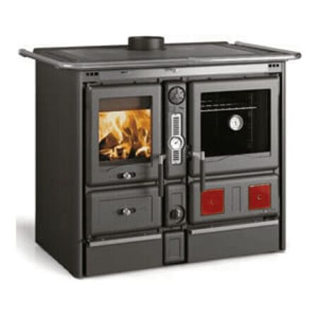 cuisinière à bois La Nordica Termorosa XXL dsa 16.0 Noir Anthracite