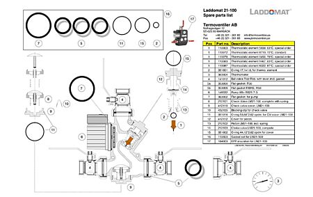 Vue éclatée Laddomat 21-100