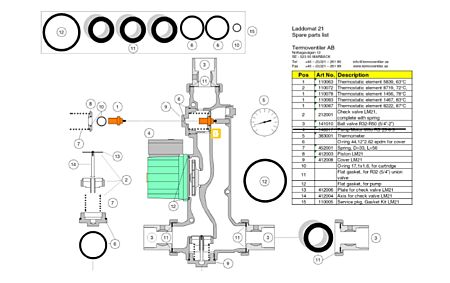 Vue éclatée Laddomat 21