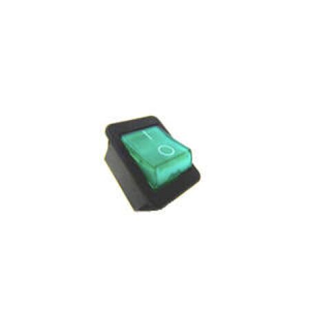 S0091 Interrupteur Principal vert 0 - 1 Pour chaudière Atmos