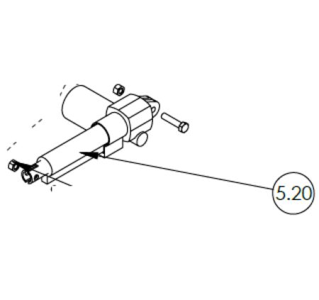Moteur linéaire de nettoyage de la grille CP 40‐60