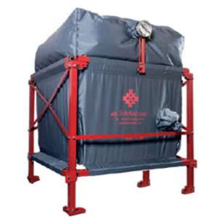 Silo textile structure acier Volummax
