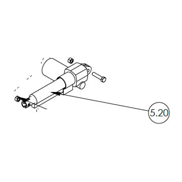 Moteur linéaire de nettoyage de la grille CP 12‐23