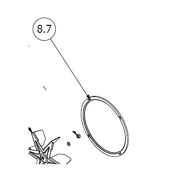 Joint ventilateur CP 12‐23‐40‐60‐80/100 SB