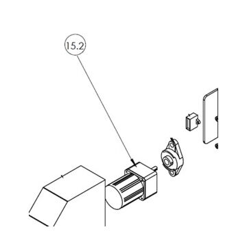 Moteur d'alimentation en granulés CP 12‐23