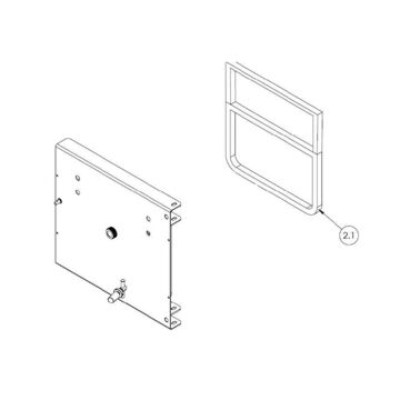 Joint porte du bas