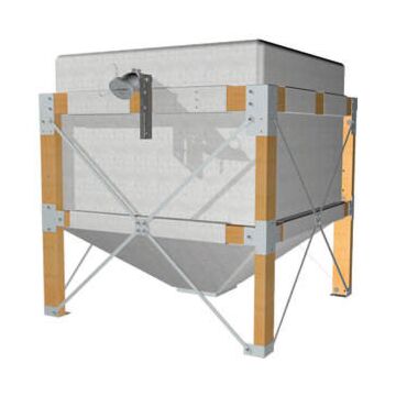 silo textile Froling type 10 avec vibreur