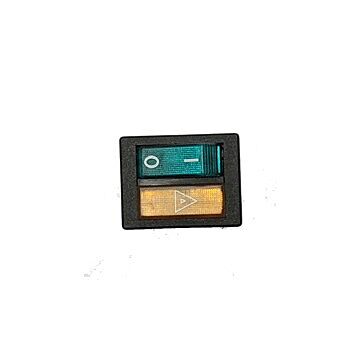 Interrupteur vert avec voyant orange pour chaudière Green Eco Therm
