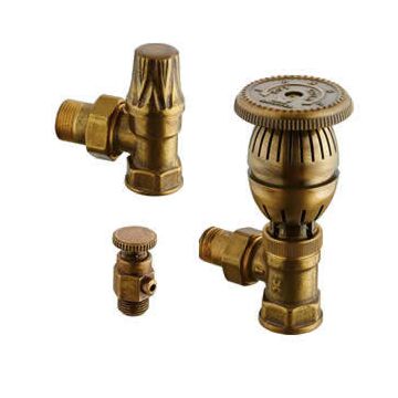 Kit robinet thermostatique 1/2" avec purgeur 