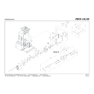 Vue éclatée PECO 15-20 kW - s04