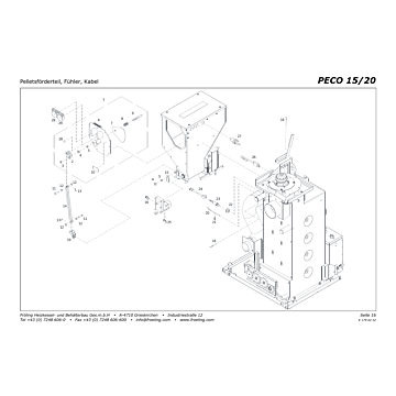 Vue éclatée PECO 15-20 kW - s05