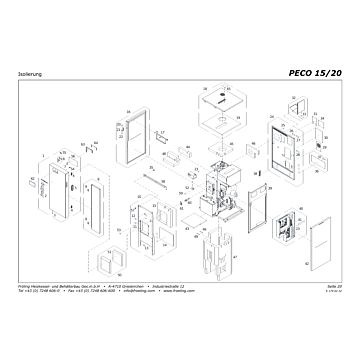 Vue éclatée PECO 15-20 kW - s06