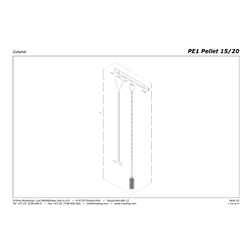 Vue ?clat?e PE1 15-20 kW (d?part en bas) - Accessoires (s09)