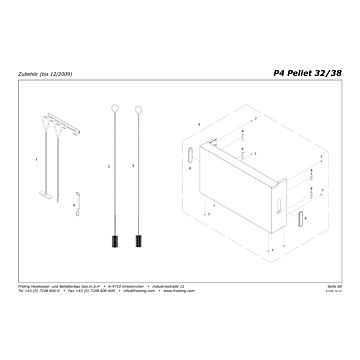 Vue éclatée P4 32-38 kW - Accessoires (jusqu’à 12/2009) (S10A)