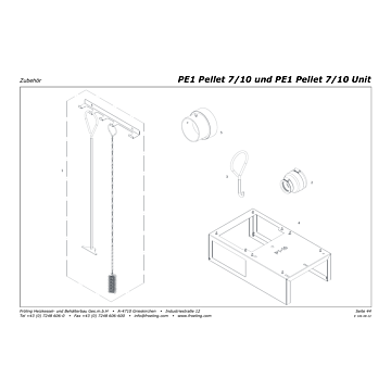 Vue éclatée PE1 7-10 kW (à partir de 2013) - Accessoires (s14)