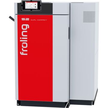 Chaudière mixte Froling S2 Dual compact 15 kW