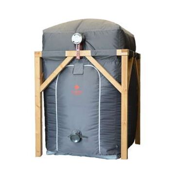 Silo textile Structure Bois Allg Silotec