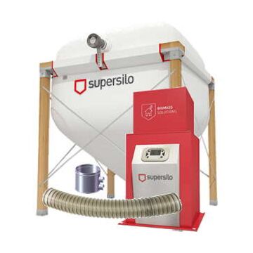 Silo textile Supersilo ECO200P avec extraction par aspiration VACUPELLET