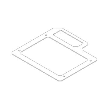 T234799 Joint couvercle chambre combustion PE1 25-35  6x318x333 