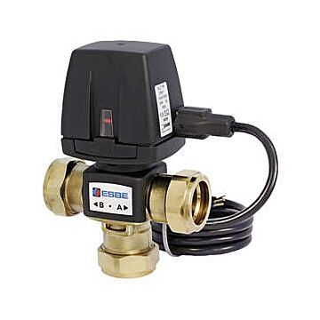 Vanne de dérivation ESBE VZC 263 avec raccord à compression