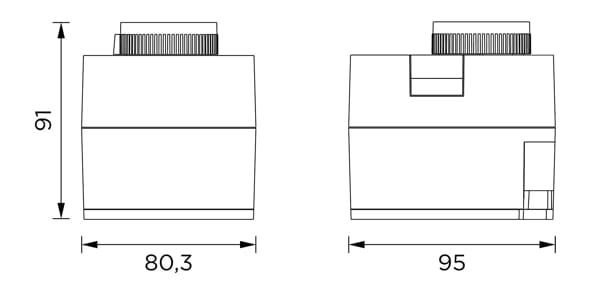 dimensions controleur ACD10 seltron